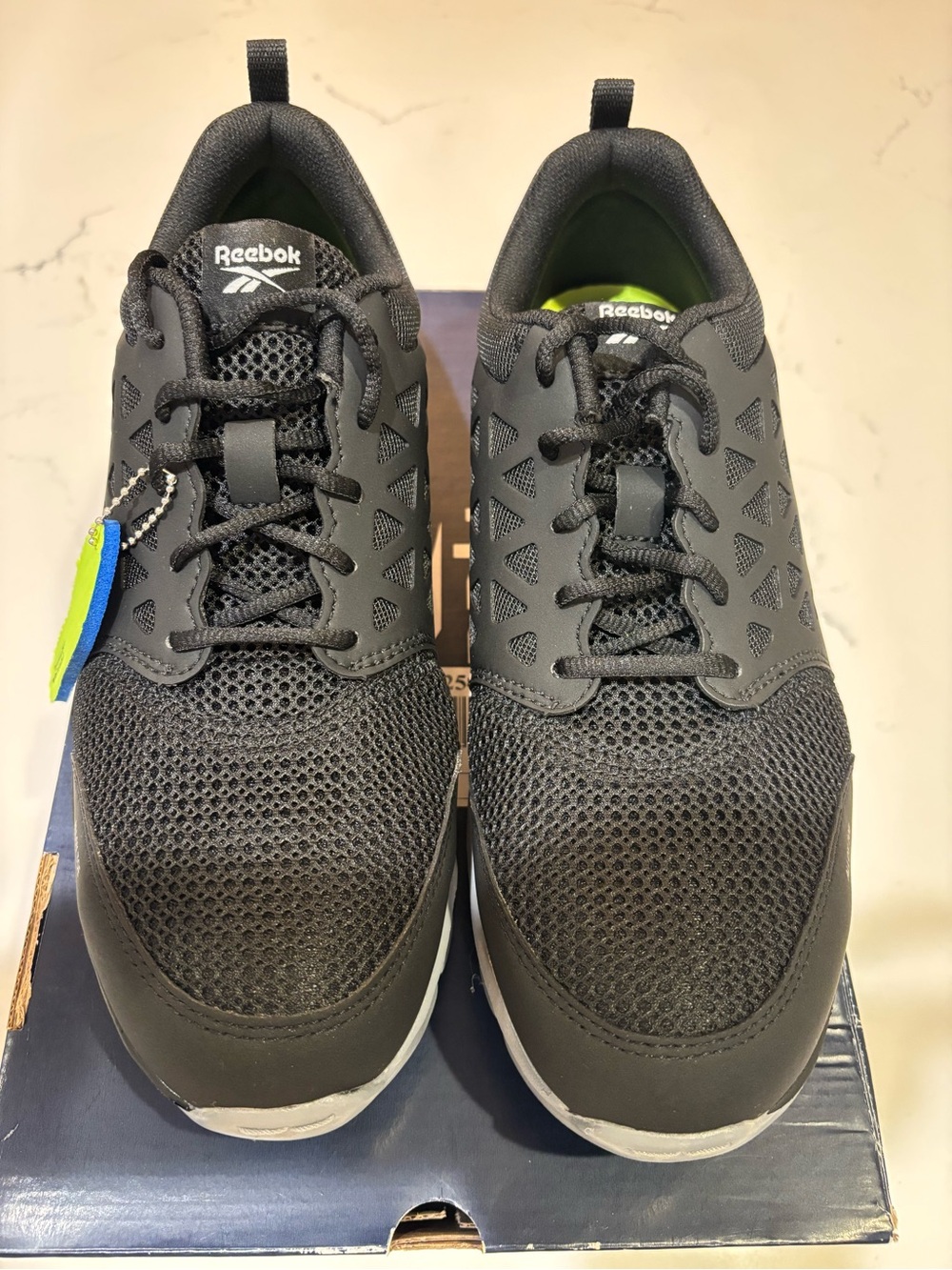 Men's Reebok Sublite Cushion Work Shoes in Size 10.5